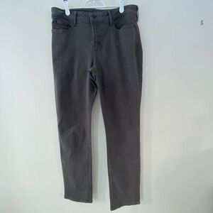 NYDJ Women’s Straight Dark Gray Jeans - Size 12